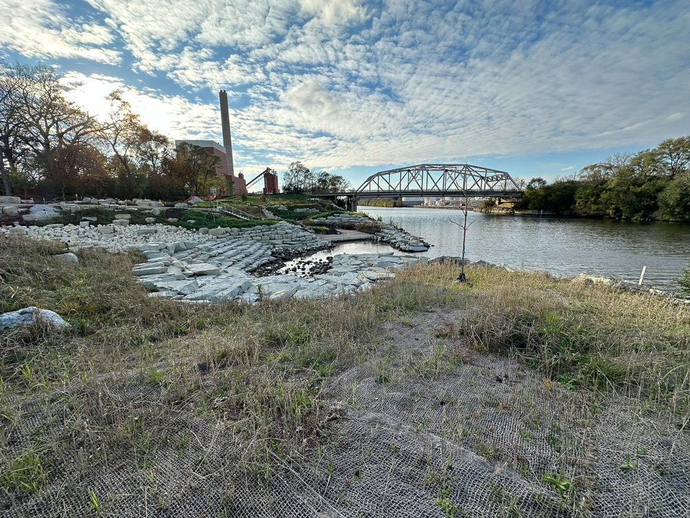 Robbins Stormwater zone with bridge