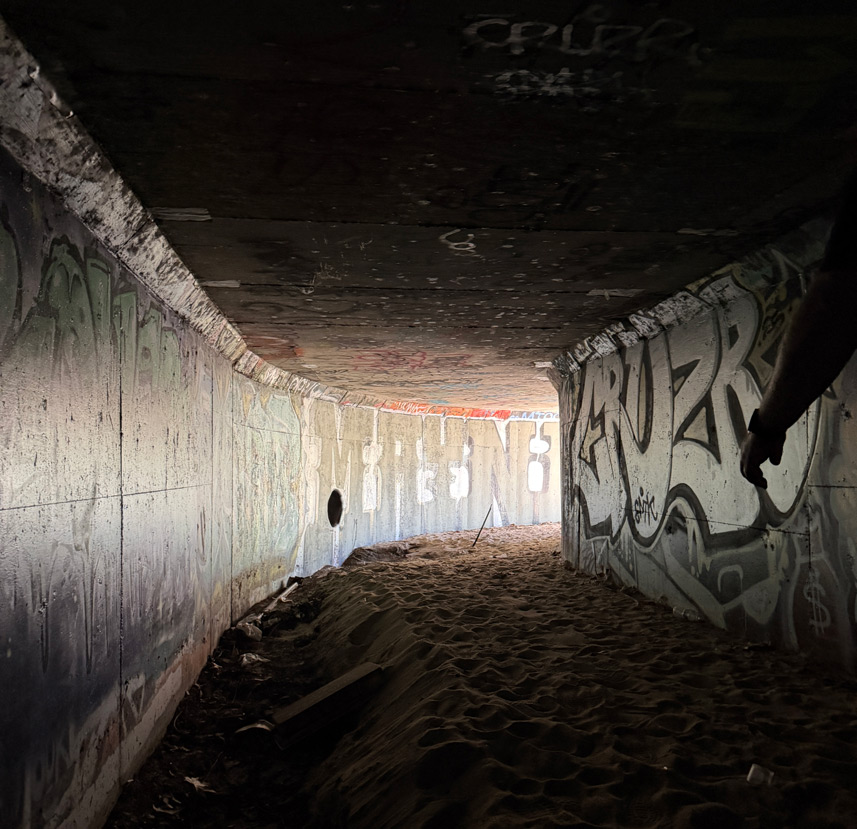 Irving-Laguna Wildlife Corridor tunnel